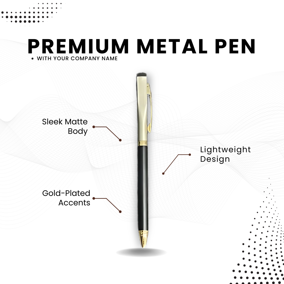 Premium-Quality Metal Pen – The Ultimate Business Gift