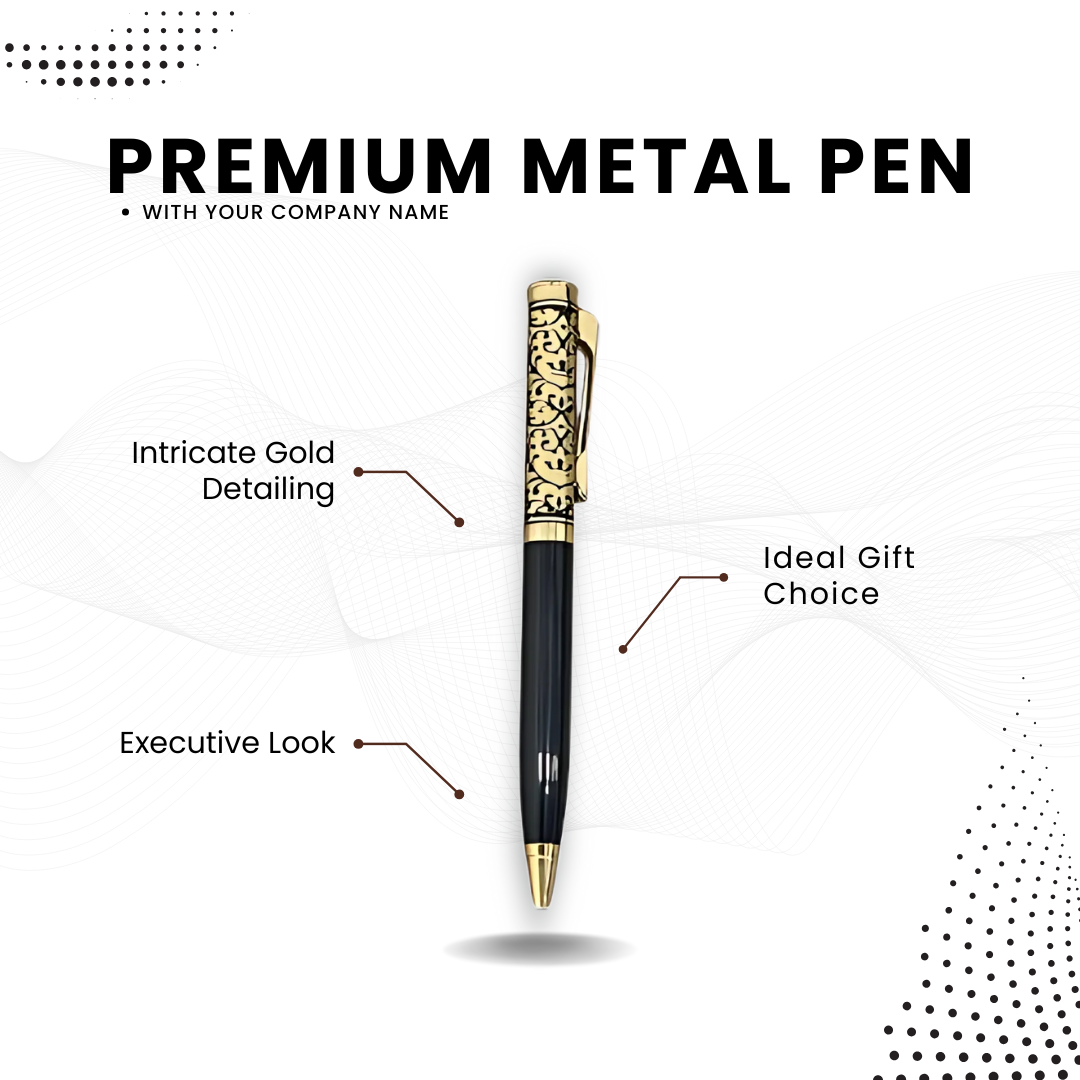 Premium-Quality Metal Pen – The Ultimate Business Gift